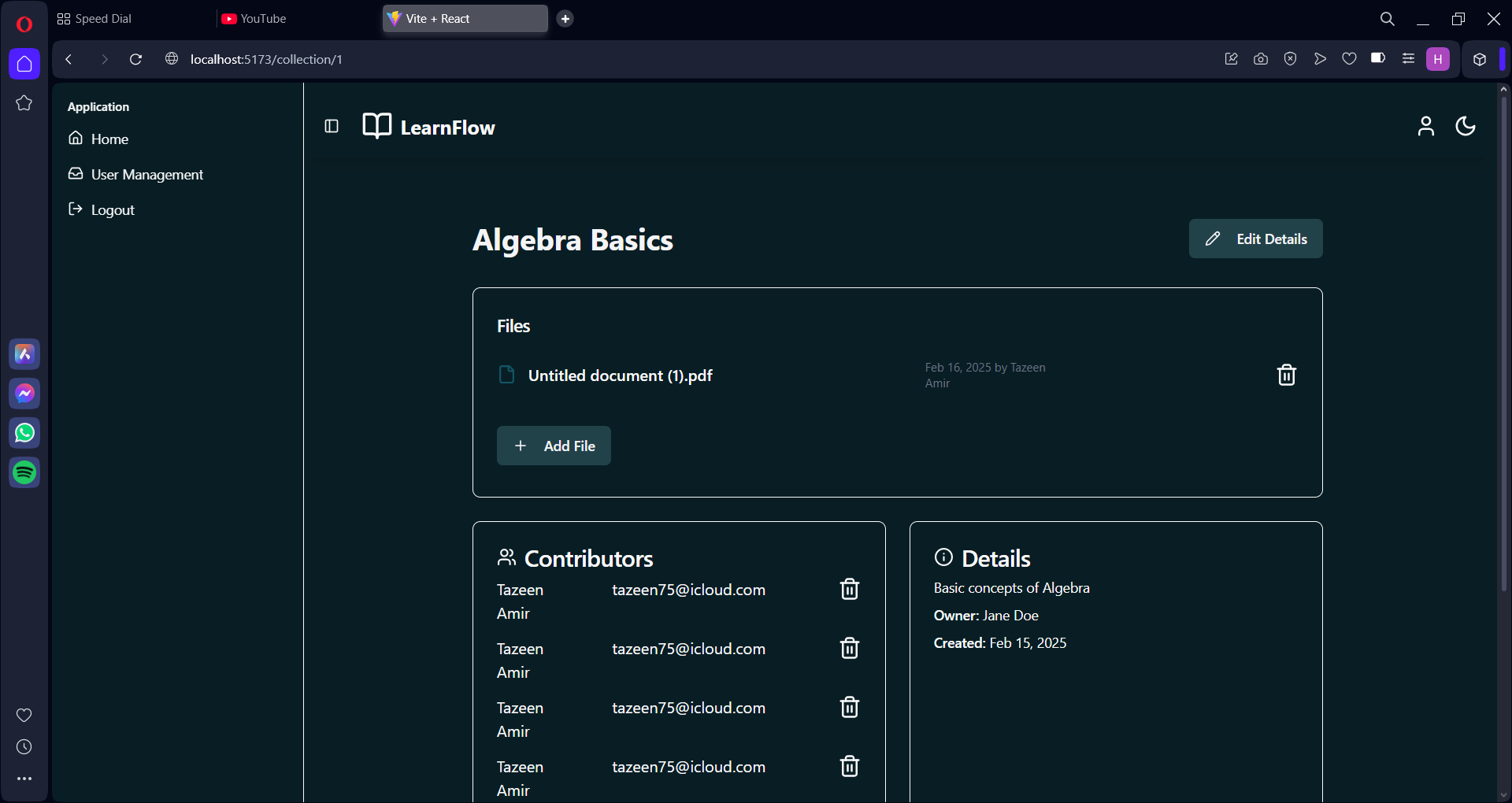 Academic Document Sharing Platform - Image 3