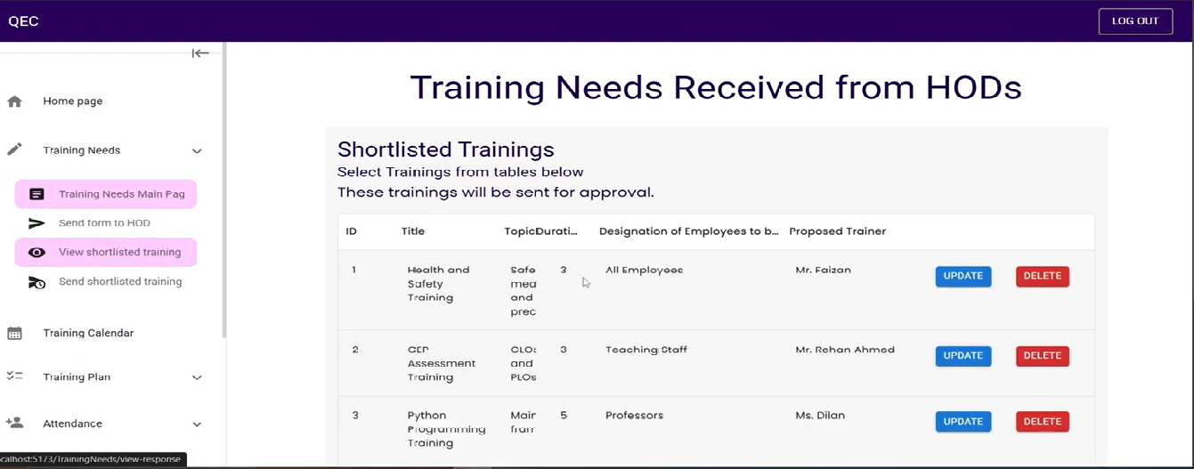 Training Management System - Image 2