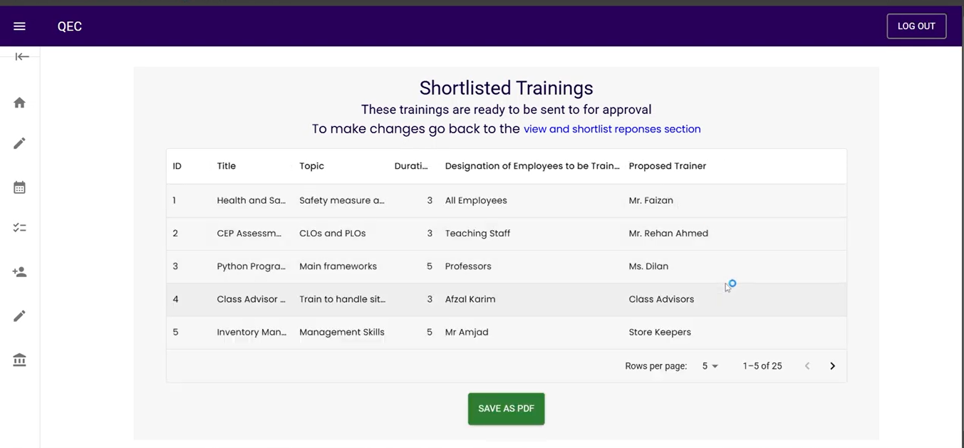 Training Management System - Image 3